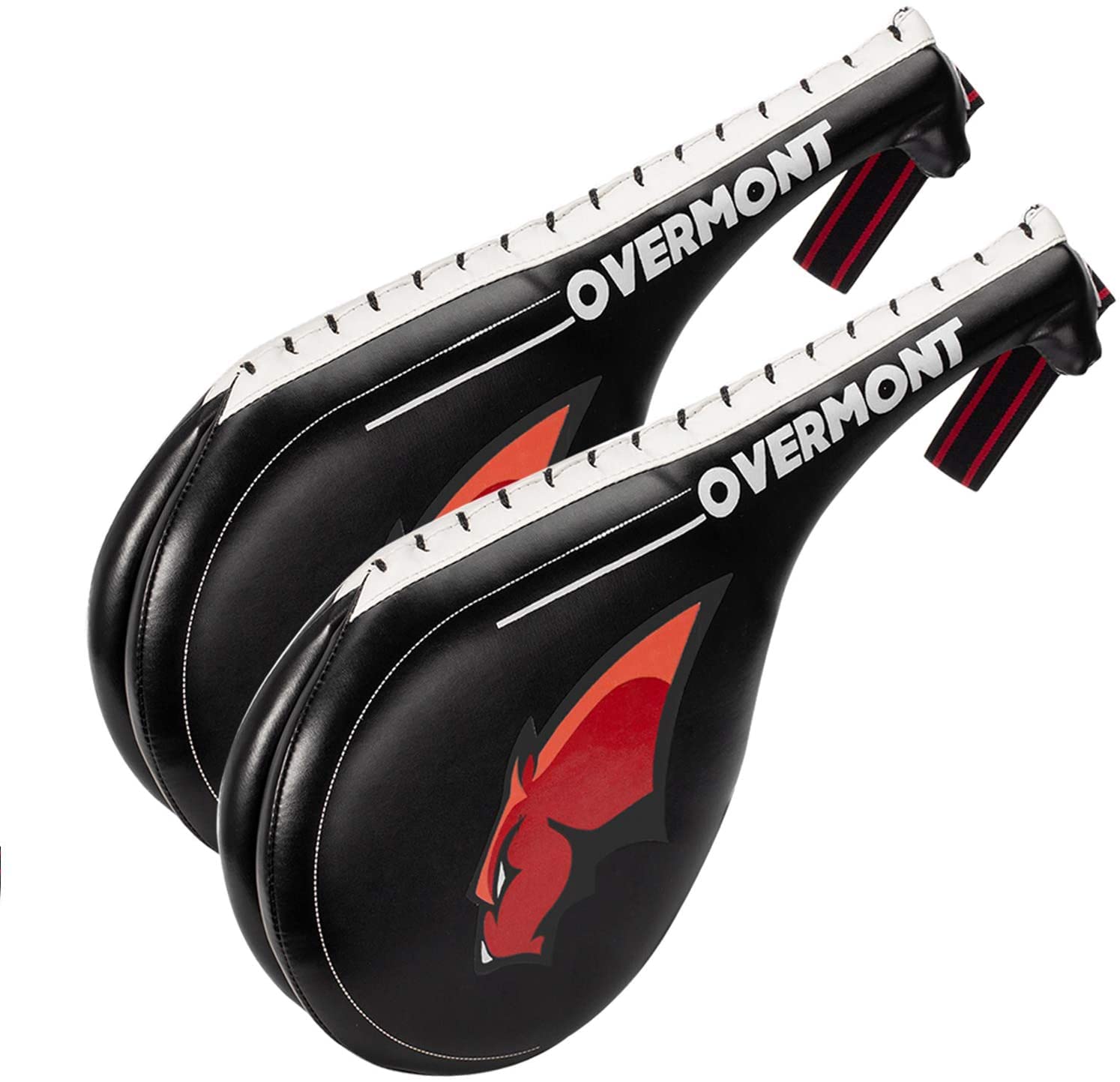 Overmont Double Kicking Target Paddles Taekwondo Kick Pads TKD Training