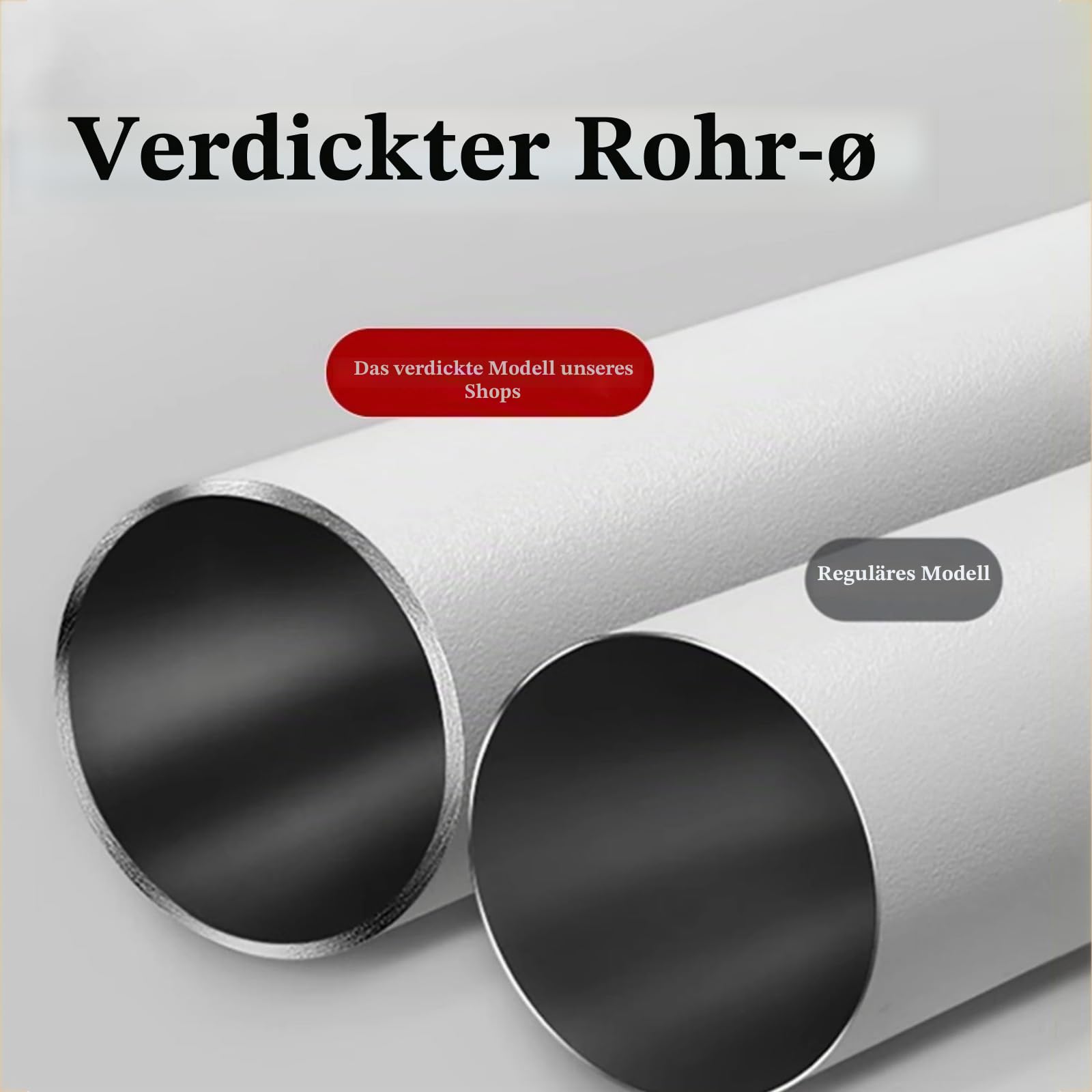 Verstellbare Gebogene Duschvorhangstange, Duschstange Für Duschvorhang Badewanne Ecke Schiene, Duschvorhangstange Weiß L Form Edelstahl, 90-130x90-130cm, Für Badewanne & Dusche