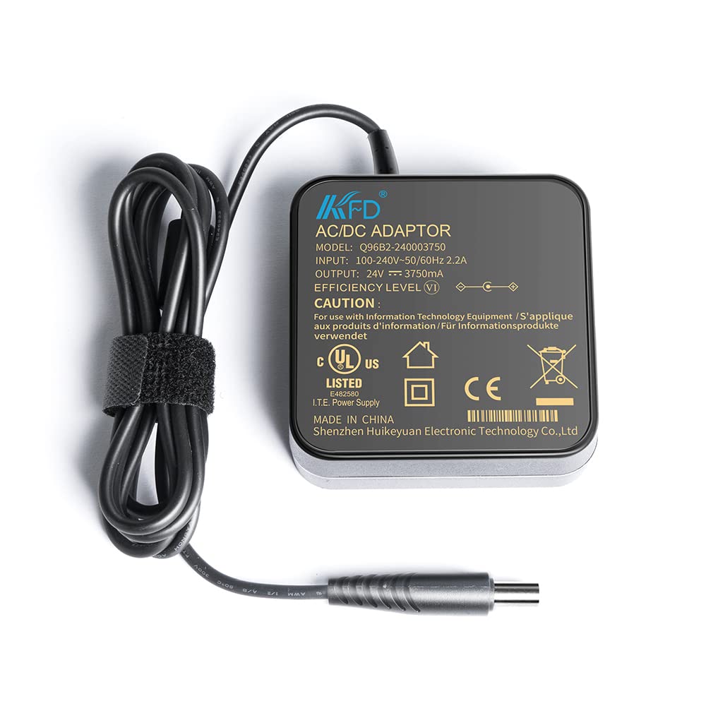 KFD Replacement Resmed Airsense 10 Power Supply for ResMed AirSense 10 Power Cord AirCurve 10 CPAP and BiPAP Machines,Lumis VPAP BiLevel Series 24V 90W ResMed S10 370001 37344 37028 Adapter Charger