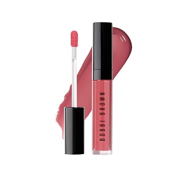 Bobbi Brown Crushed Oil-Infused Gloss | Hydrating, Non-Sticky, Tinted Lip Oil Gloss | High-Impact Shine & Comfortable Feel, 0.20 Fl Oz, Love Letter
