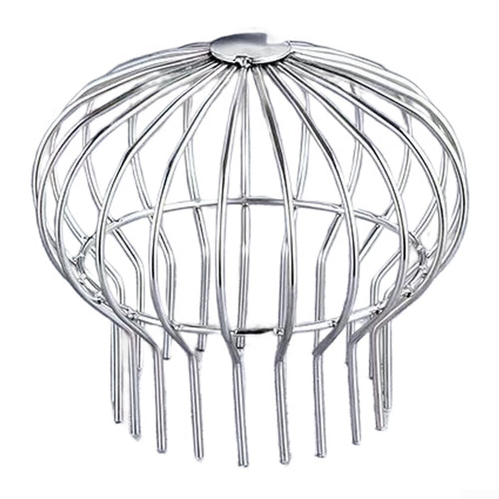 Couvercle d'évacuation de toit inox pour gouttières de maison 160