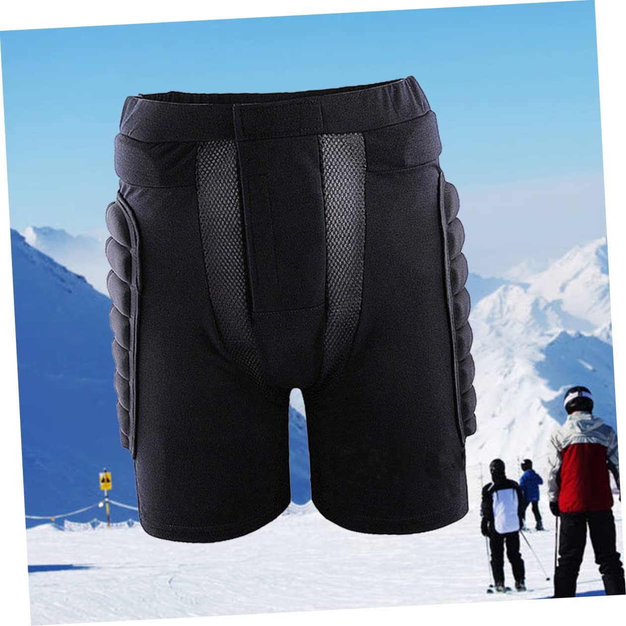 BESPORTBLE Snow Sports Protection Skiing Skating Hip Pad Protector Adult Back Protector Unisex Protective Gear