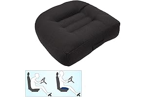 Car Seat Booster Cushion for Adults - Breathable, Portable, and Comfortable