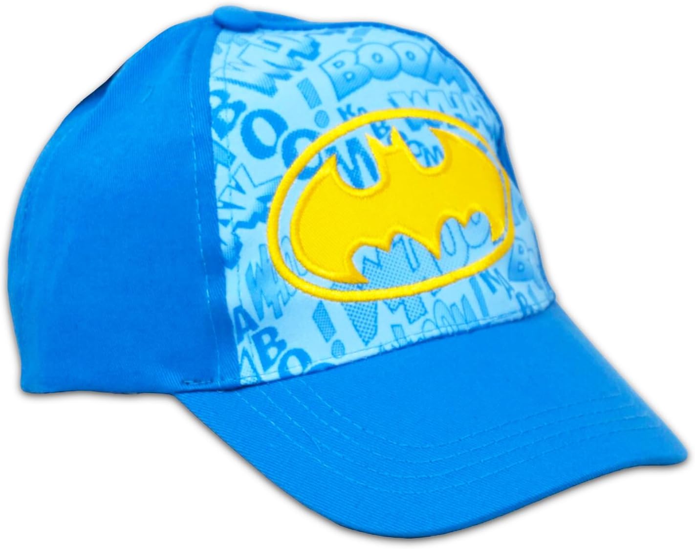 Batman Baseball Hat Set - Bundle of Headwear with Batman Logo for Kids Plus Stickers | Ball Cap Merchandise, Accessories