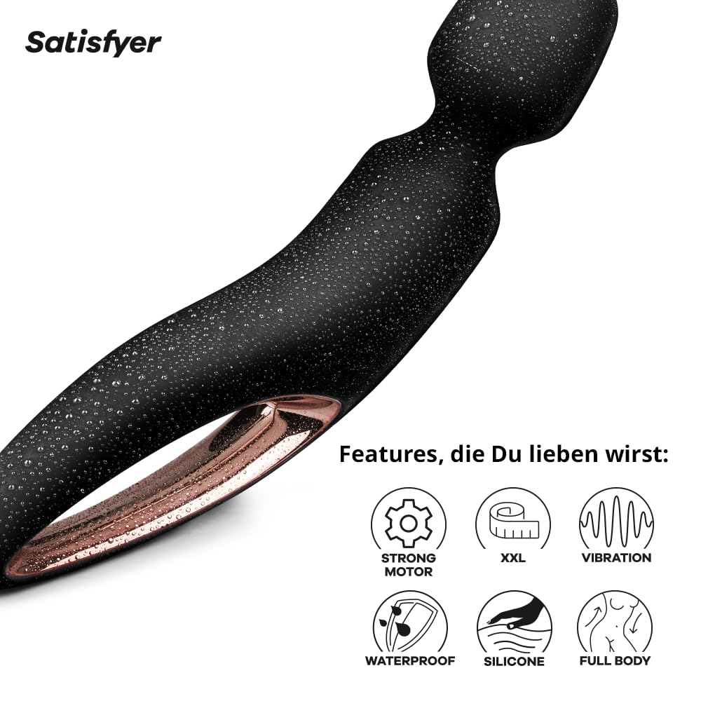 Satisfyer Wand-erland Massager | Dildo & Vibrator für Frauen in einem