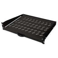 DIGITUS 2U allungabile mensola per armadi da 450 mm profondità 88x483x352 mm