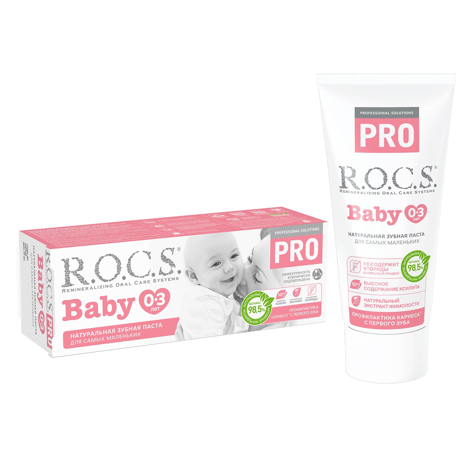 PRO Baby Mineral Protection and Gentle Care Toothpaste for 0-3 Year 45 g