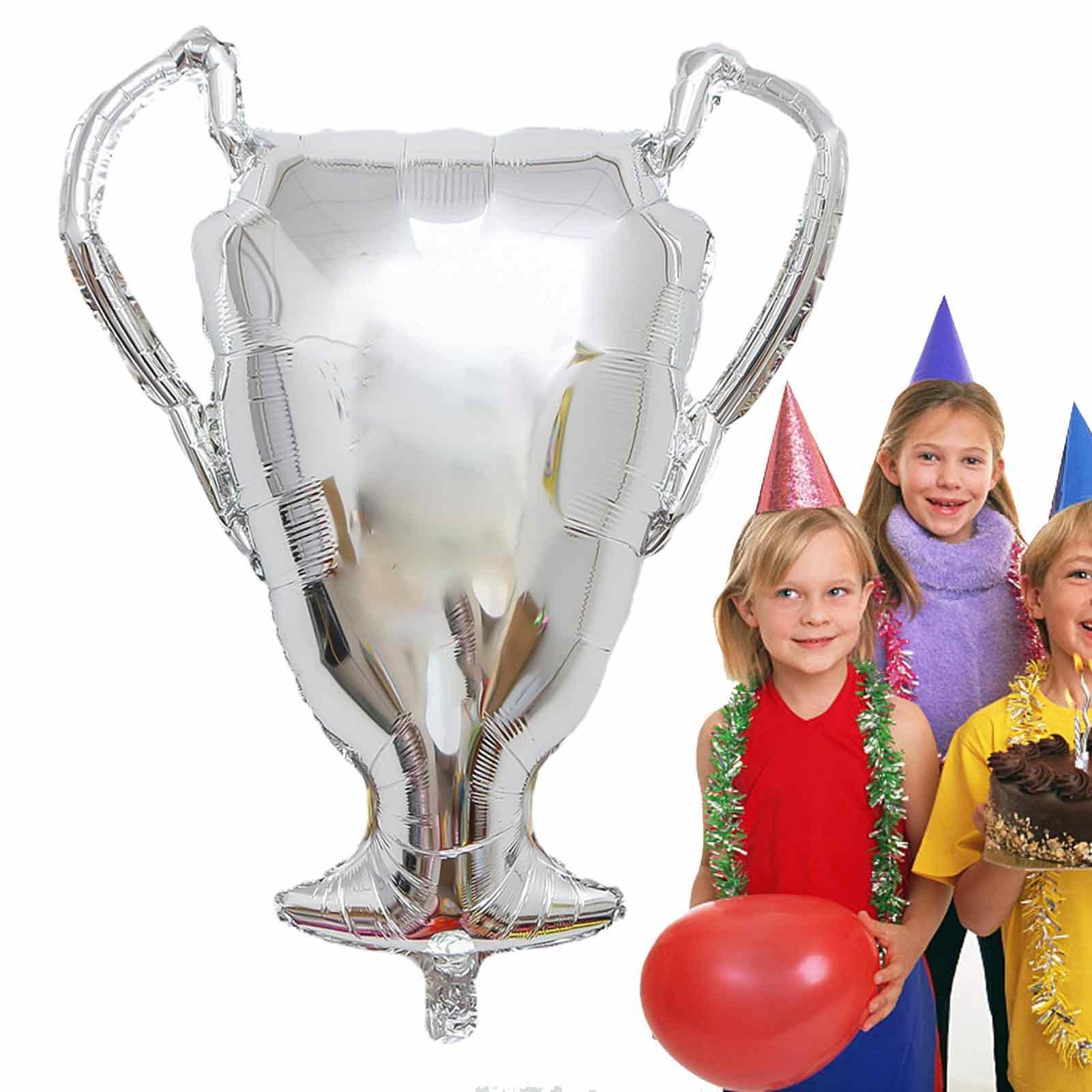 50 Stück Champions-Trophäenballons: Luftballon, Sportbälle der ersten | Folienballons der Trophäe, The Field Folienballons