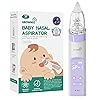 GROWNSY Nasal Aspirator for Baby, Electric Baby Nose Sucker, Automatic Nose Cleaner with Larger Suction Chamber and More Powerful Suction, Music and Light Soothing Function, Purple