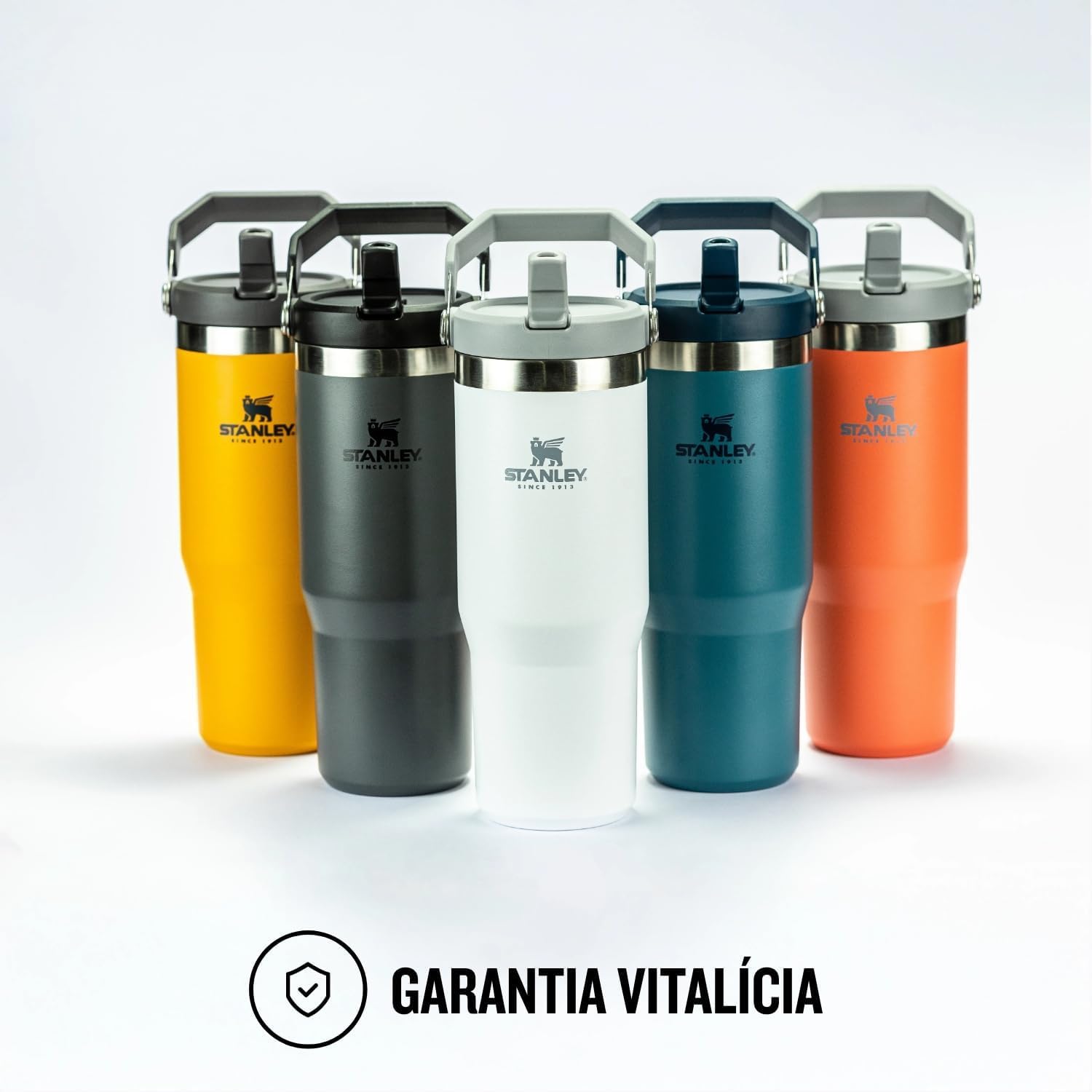 Stanley - Garrafa Térmica IceFlow Flip Straw Isolada em Aço