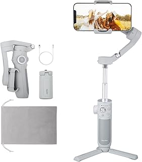 FEIYU TECH Vb 4 Smartphone Gimbal With 8.4''Extendable Rod,Ai Tracking,Gesture Control,Foldable&amp;Portable Gimbal Stabilizer