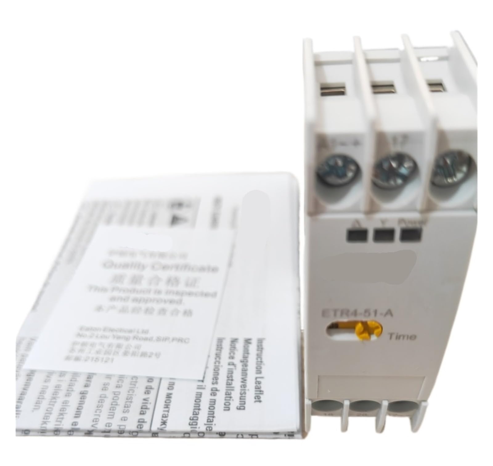 ZVQYSGIW 1pcs ETR4-51-A time relay