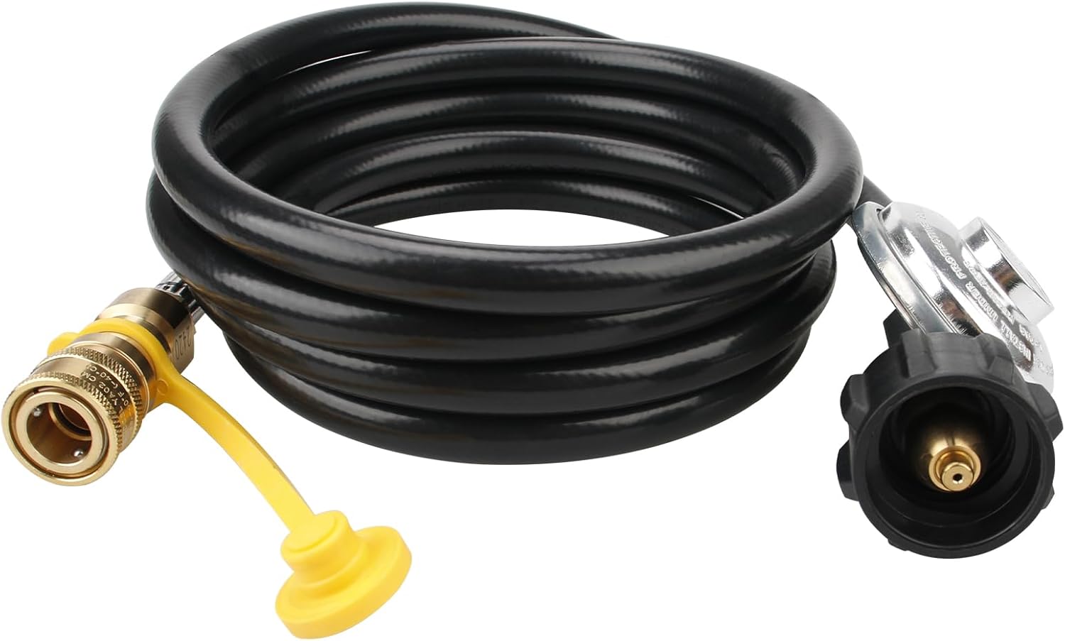 12ft F271803 Propane Hose Adapter for Heater Big Buddy Indoor/Outdoor Heater, 3/8 inch Quick Connect Disconnect Fitting x QCC1 Propane Tank Connectors