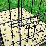 Pet Dog Puppy Cat Metal Foldable Carry Transport Training Cage Crate (91.5L x 61W x 66H CM) - Image 6