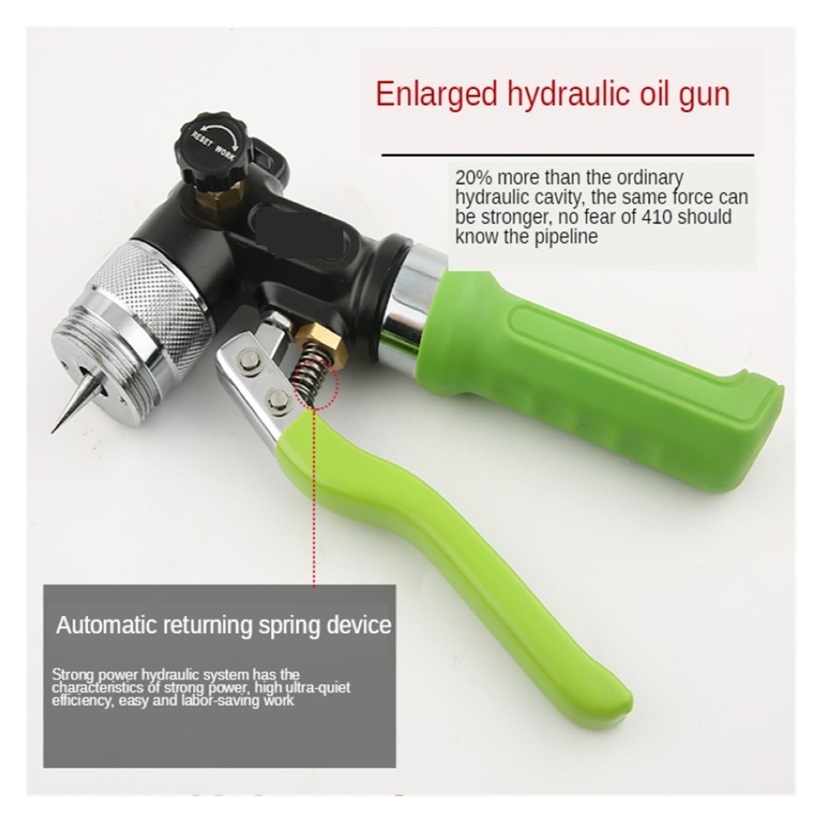 Hydrauliczne narzędzie do rozszerzania rur do konserwacji klimatyzatora - kompatybilne z rurami miedzianymi i aluminiowymi, zakres dźwigni 9,52-28,6 mm
