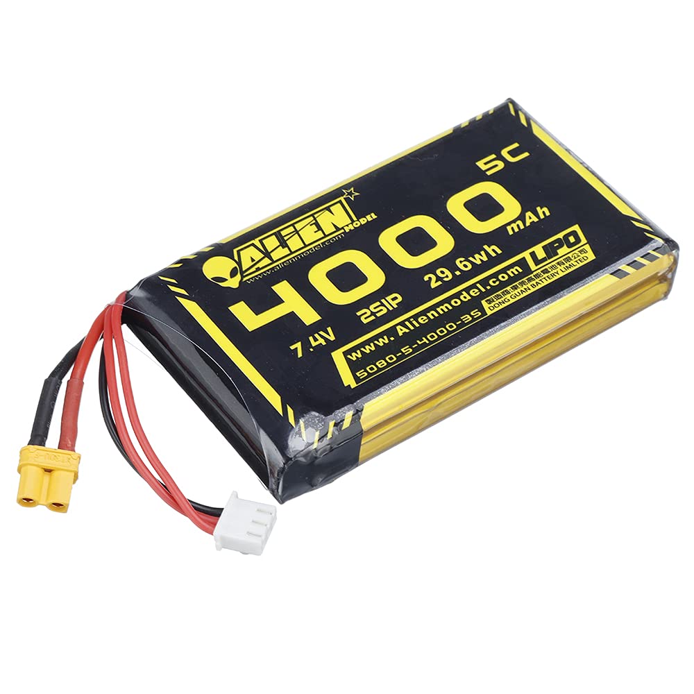 Batería Transmisor Lipo Glacier 4000mah 2s 7.4v Para Batería Transmisor Lipo Glacier 4000mah 2s 7.4v Para
