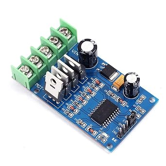 170W High Power H-Bridge Motor Driver Module NMOS Brake Duty Cycle for DC 5-40V Motor 4 External NMOS Tubes Two PWM inputs