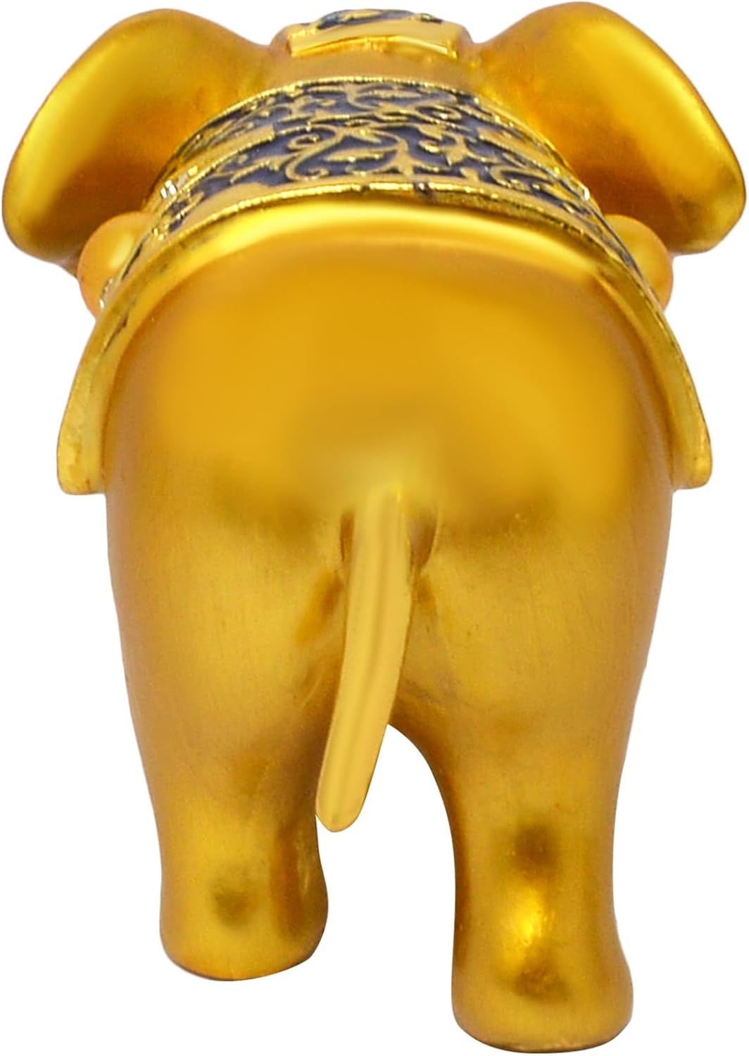 Fengshuibringluck Feng Shui Golden Elephant Good Luck Power Bringing Hope Luck Amulet Statue Home Decor (Golden)