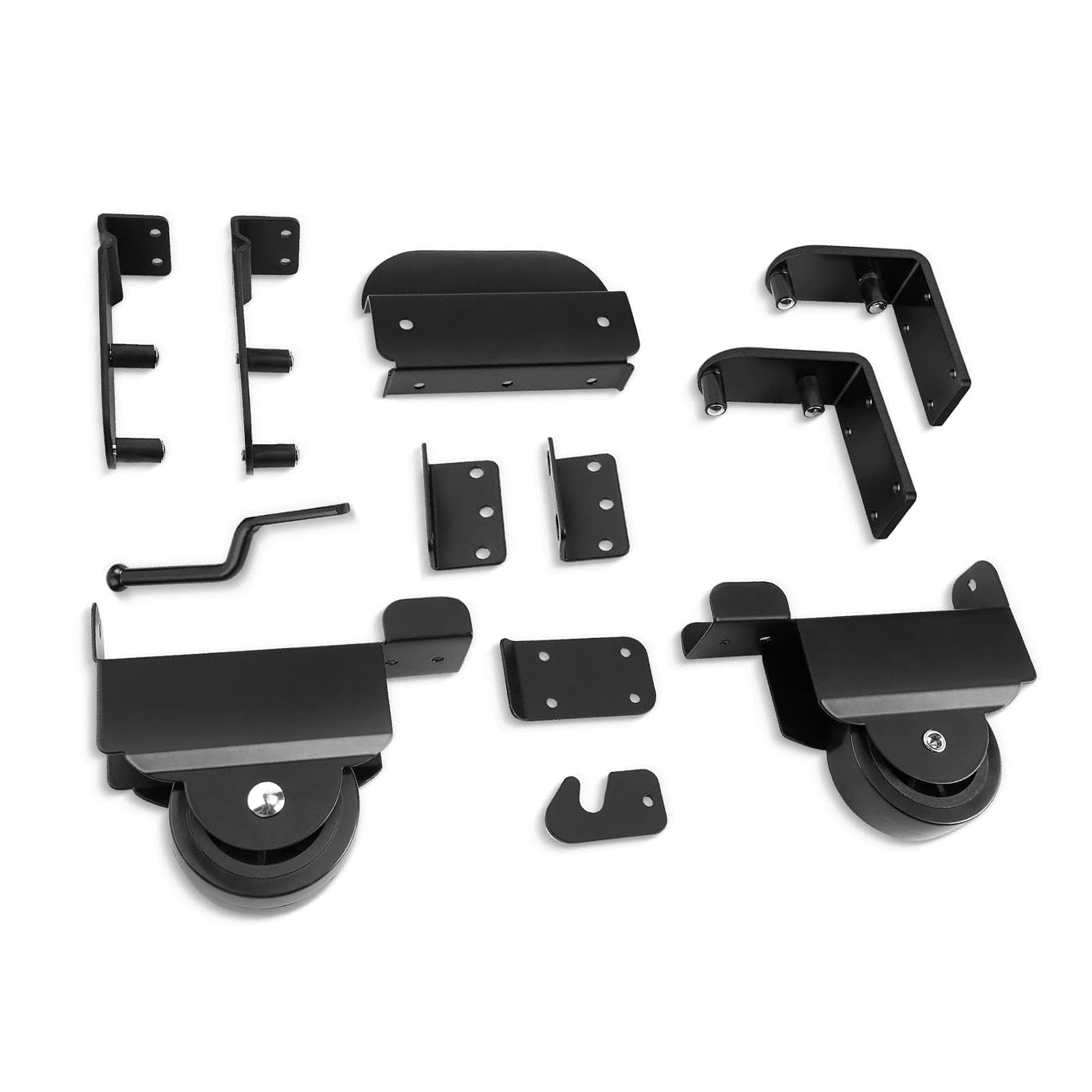 Kit quincaillerie pour portail coulissant en acier carbone Fafeicy 20 pieds