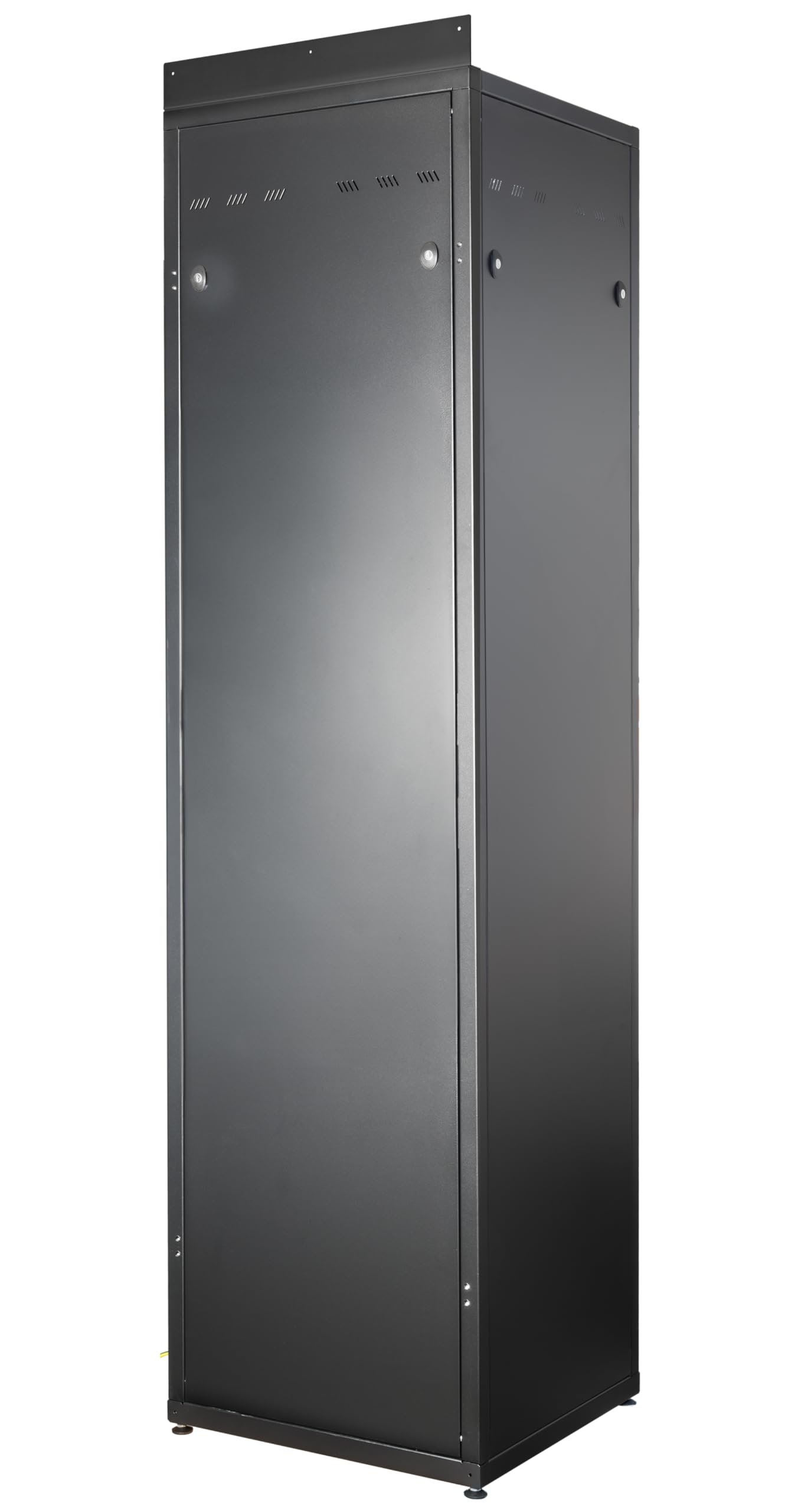 Techly Professional 369090 Armadio Rack 19" 600x600 20U per Batterie Fotovoltaico Nero Nero