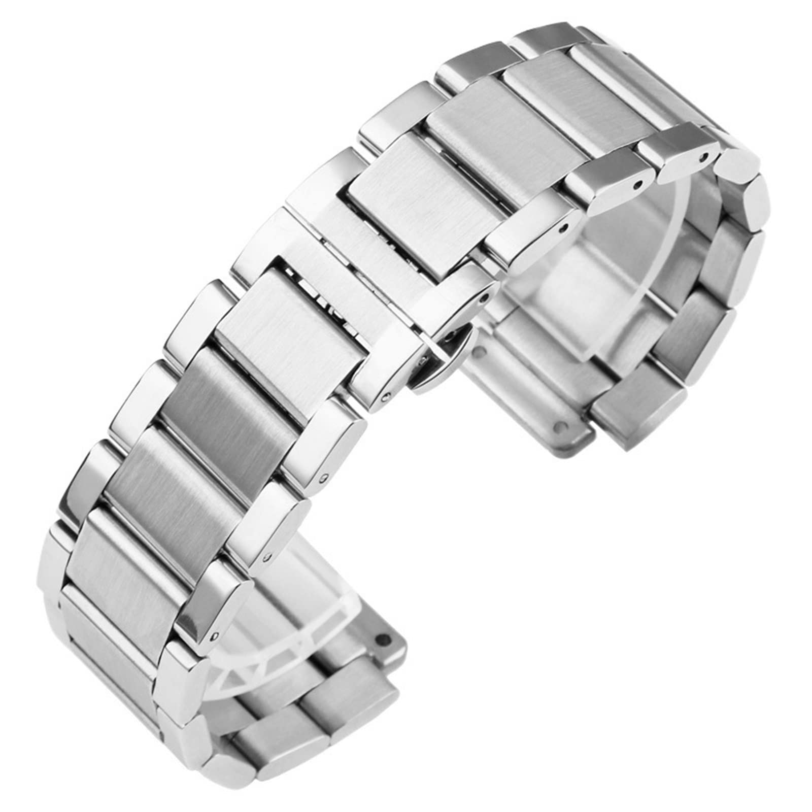 Montre Hublot bracelet convexe acier fin premium SCRUBY 27mm - 8