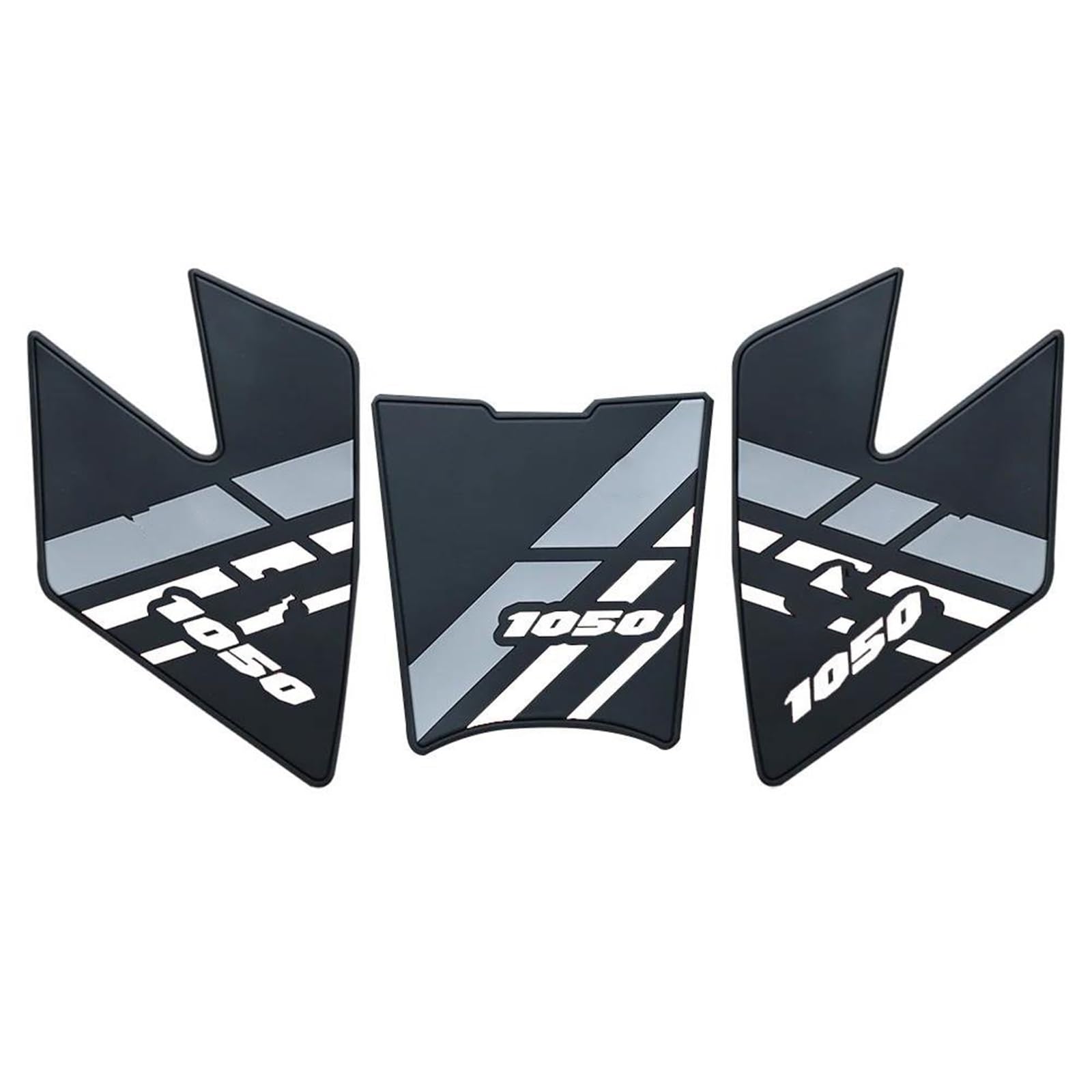 Motorcycle Anti-Slip Side Fuel Tank Stickers Waterproof Pads Stickers for Suzuki for V-Strom 1050 XT DL1050 DL1050XT(Style 2)