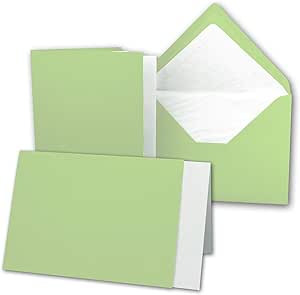 NEUSER PAPIER - Juego De 25 Tarjetas DIN B6-12 X 17 Cm, Tarjetas