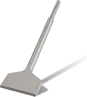 Monkey King Bar- SDS PLUS Bits 3-In Wide Cranked Angled Tile Removal Chisel&SDS Chisel Floor Scraper (10"x3"))