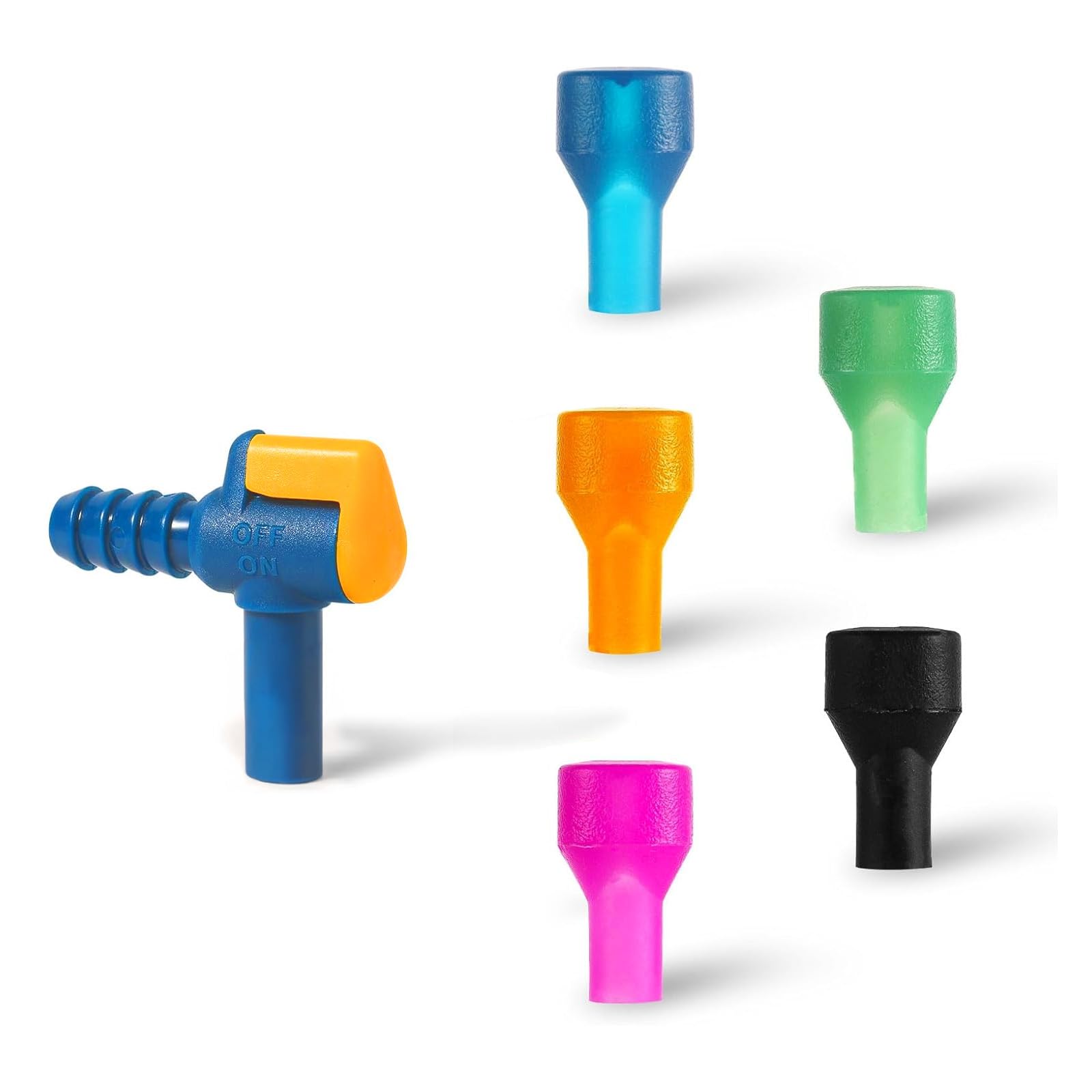 Valvola Morso,6 PCS Bocchini in Silicone,Valvola per Morso,Bite Valve,Tubo per Bevande da Ciclismo All'aperto,Ricambio Bocchino,per Il Serbatoio della Vescica di Idratazione dello Zaino