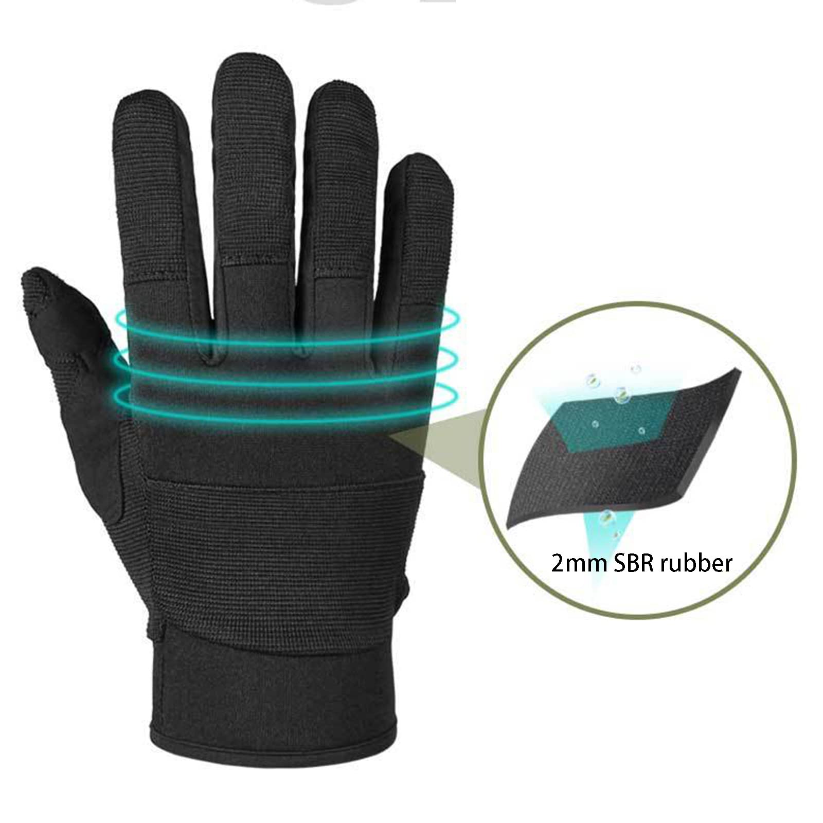 Leder Garten Werkzeug mit Klettverschluss Touchscreen Gartenhandschuhe für Garten und Bodenarbeiten Arbeitshandschuhe Dornenfest Rosenhandschuhe