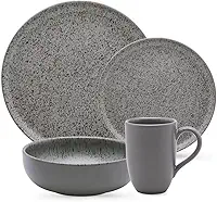 Aparelho de Jantar e/ou Lanche de 16 Peças Flat Gray