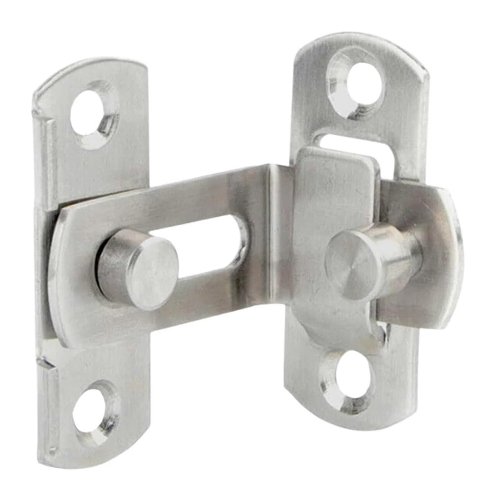 Door Lock Bolt, Stainless Steel Slide Gate Latch 90 Degree 3 Inch Door Bolt