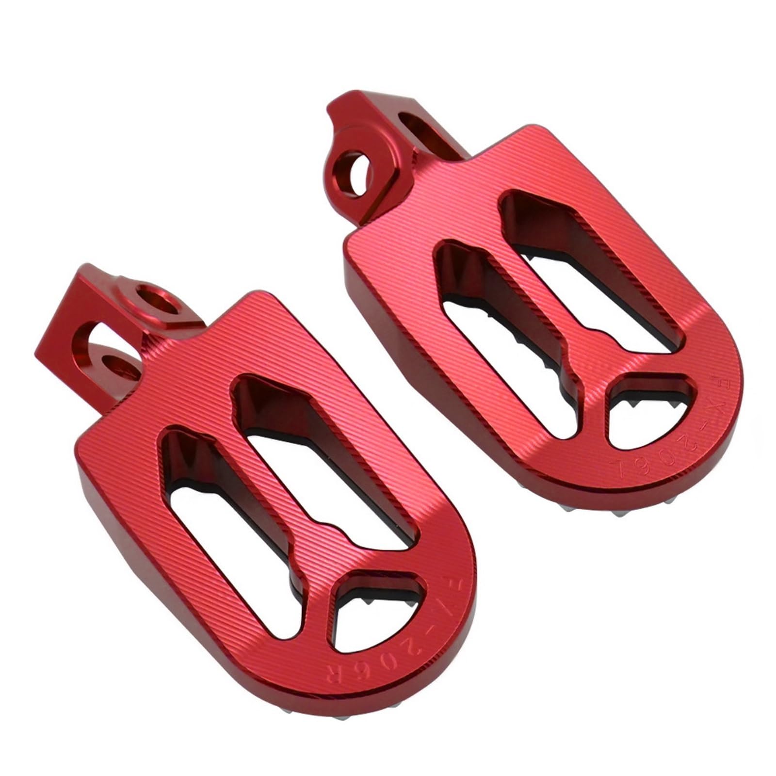Estriberas Moto Para Suzuki RM250 RM 250 RM450 para RMZ 450 2010 2011 2012 2013 2014 2015 CNC motocicleta pie clavijas Pedales Reposapiés Motocicleta (Color : Titiuam)