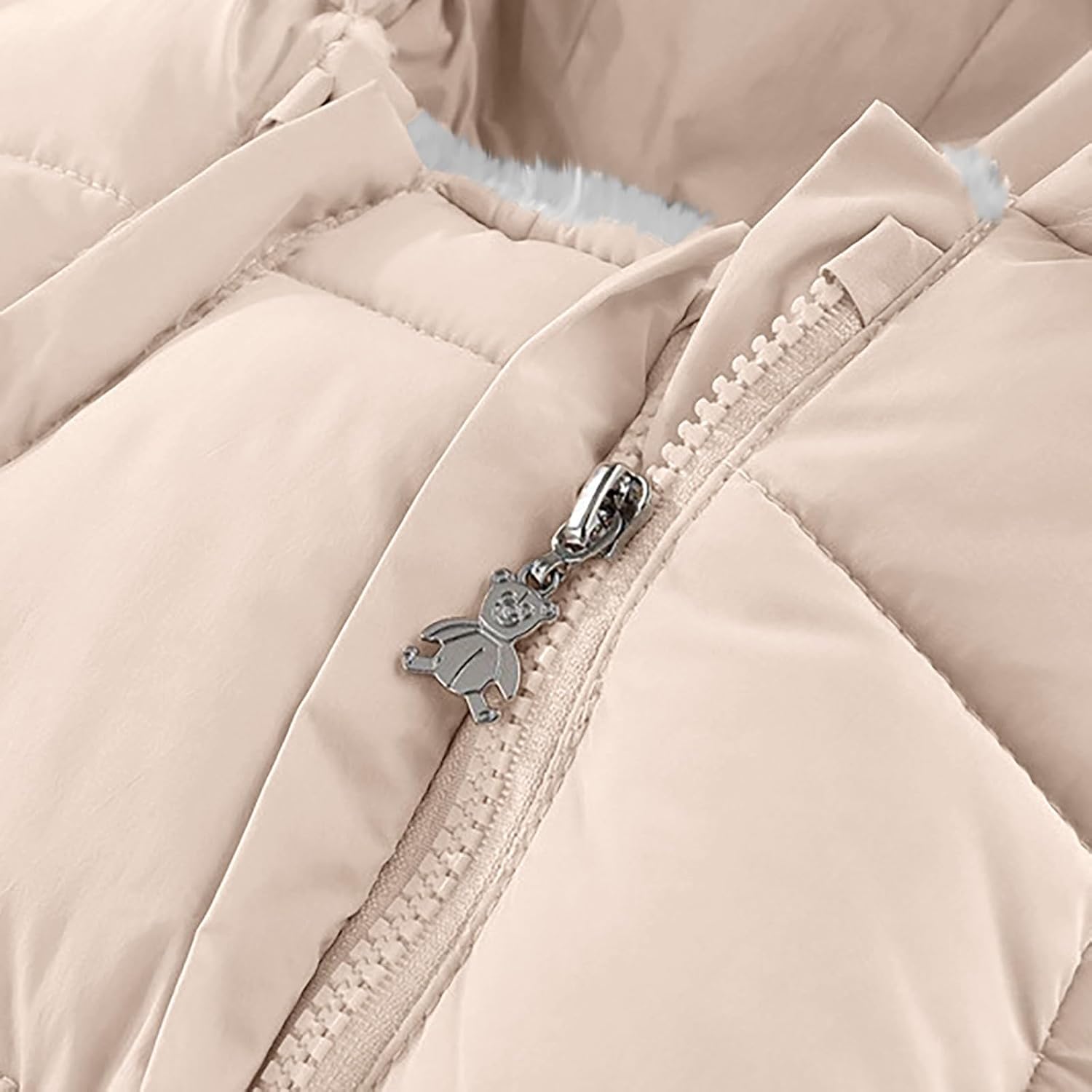 Baby Girls Boys Fleece Lined Snowsuit Hooded Thicken Windproof Footed Jumpsuit Winter Warm 𝗥omper with Gloves