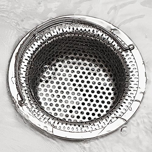 Colador para desagüe de fregadero acero inoxidable miniatura 6
