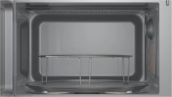 Bosch Home & Kitchen Appliances Bosch Serie 2 FEL023MS2B Freestanding microwave, 44 x 26 cm, Stainless steel