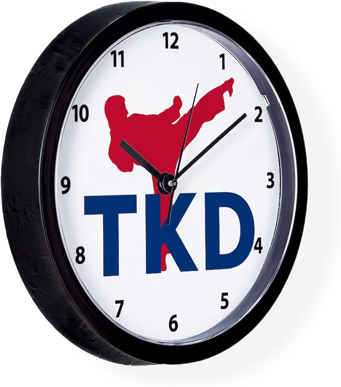CafePress TKD 10" Wall Clock for Livingroom, Kitchen, or Office