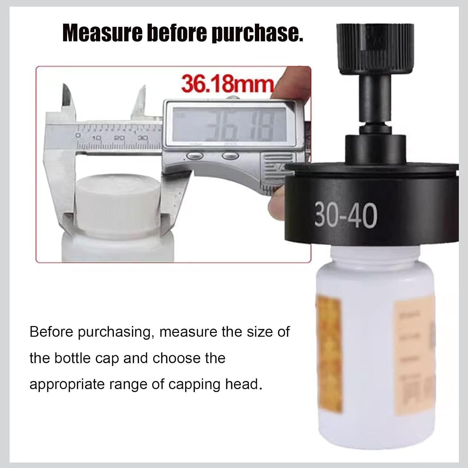 Handheld Pneumatic Screw Capper, 6 Heads | 2500RPM, For Φ10-50mm Plastic Bottles
