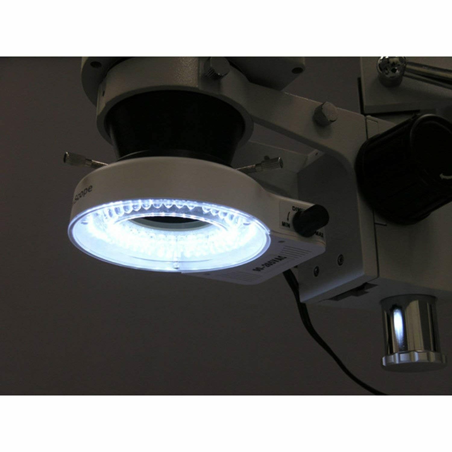AmScope 80 LED microscopio compatto anello luce con dimmer incorporato
