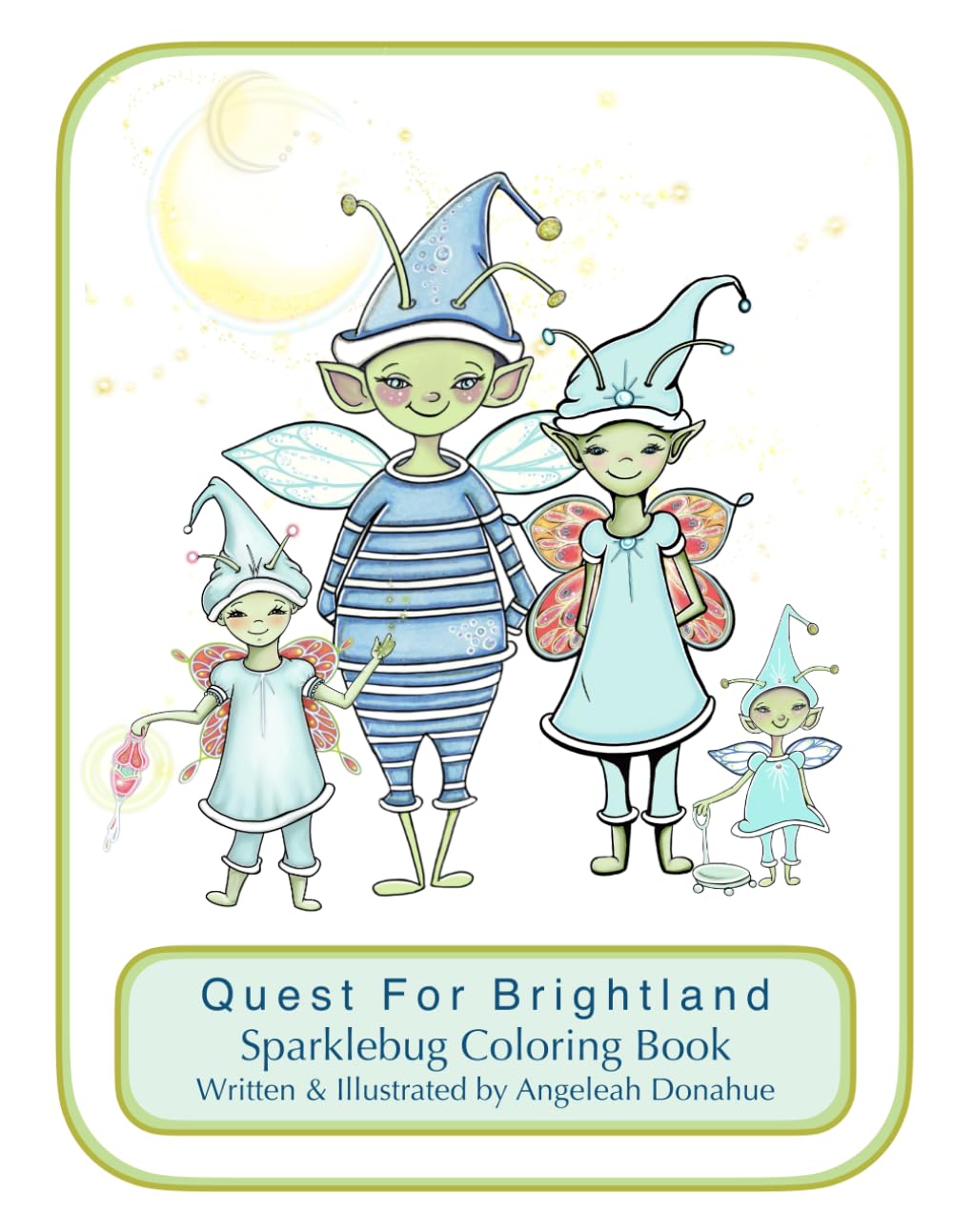 Quest For Brightland Sparklebug Coloring Book
