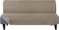 Vista 136 de U-NICE HOME Funda para sillón reclinable, reversible, con correas elásticas, resistente al agua, protege de perros y mascotas, sillón extragrande