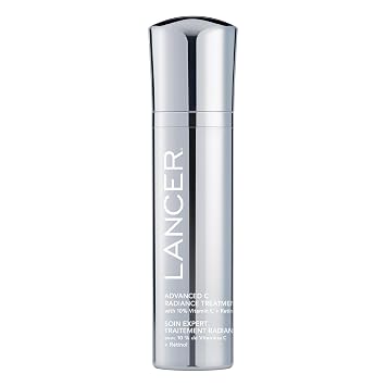 Lancer Skincare Advanced C Radiance Treatment, Vitamin C and Retinol Face Cream for Brightening and Anti Aging, 1.7 fl oz