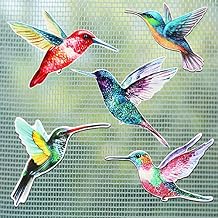 10 Pcs Hummingbird Screen Door Magnets Double Sided Patio Flexible Watercolor Magnetic Screen Magnets Retractable Decorative Window Magnetic Decals for Sliding Door Mesh Decoration Protector