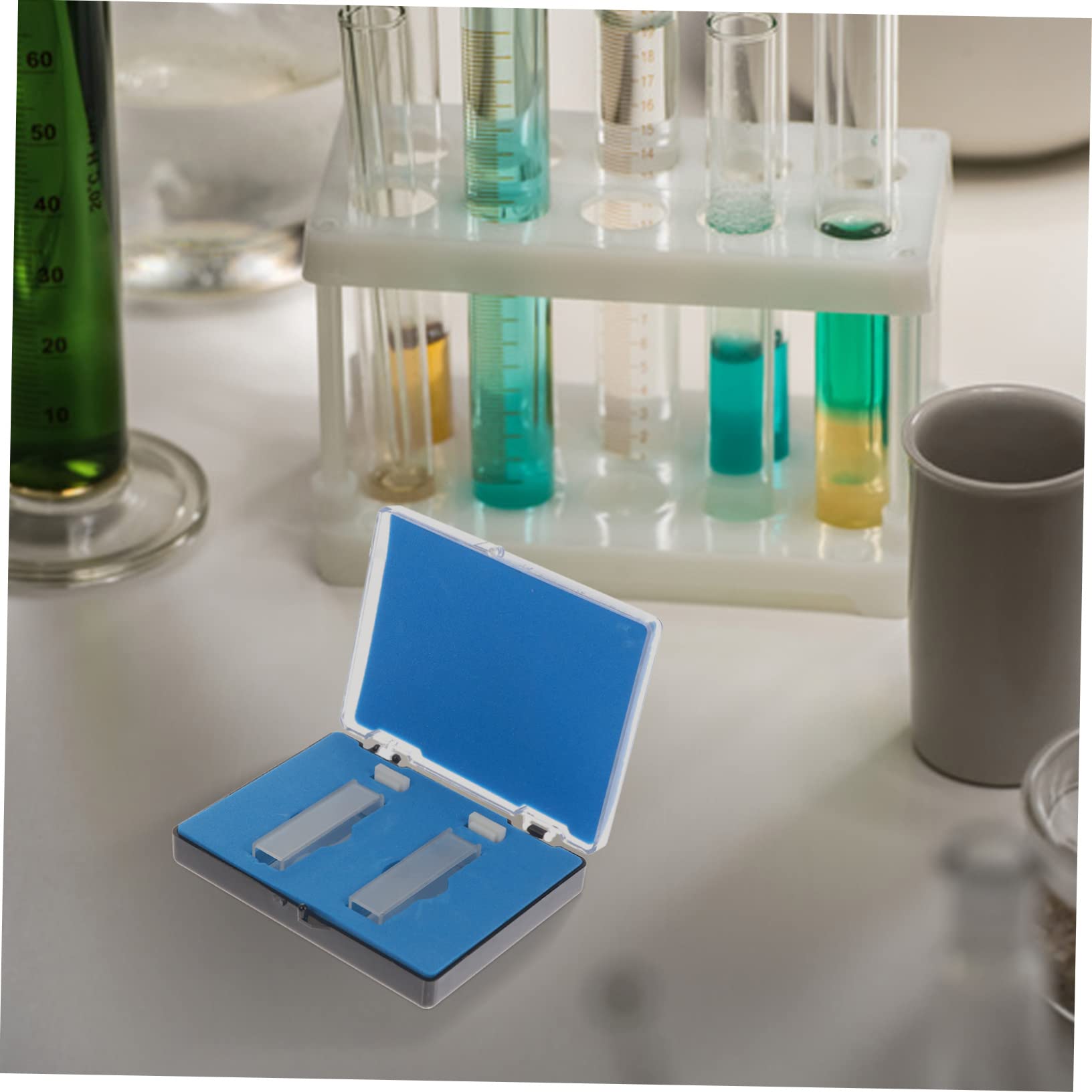 8piezas Cuvette De Cuarzo para Espectrofotómetro para Análisis Óptico y Cuantificación De ADN Arn y Proteínas