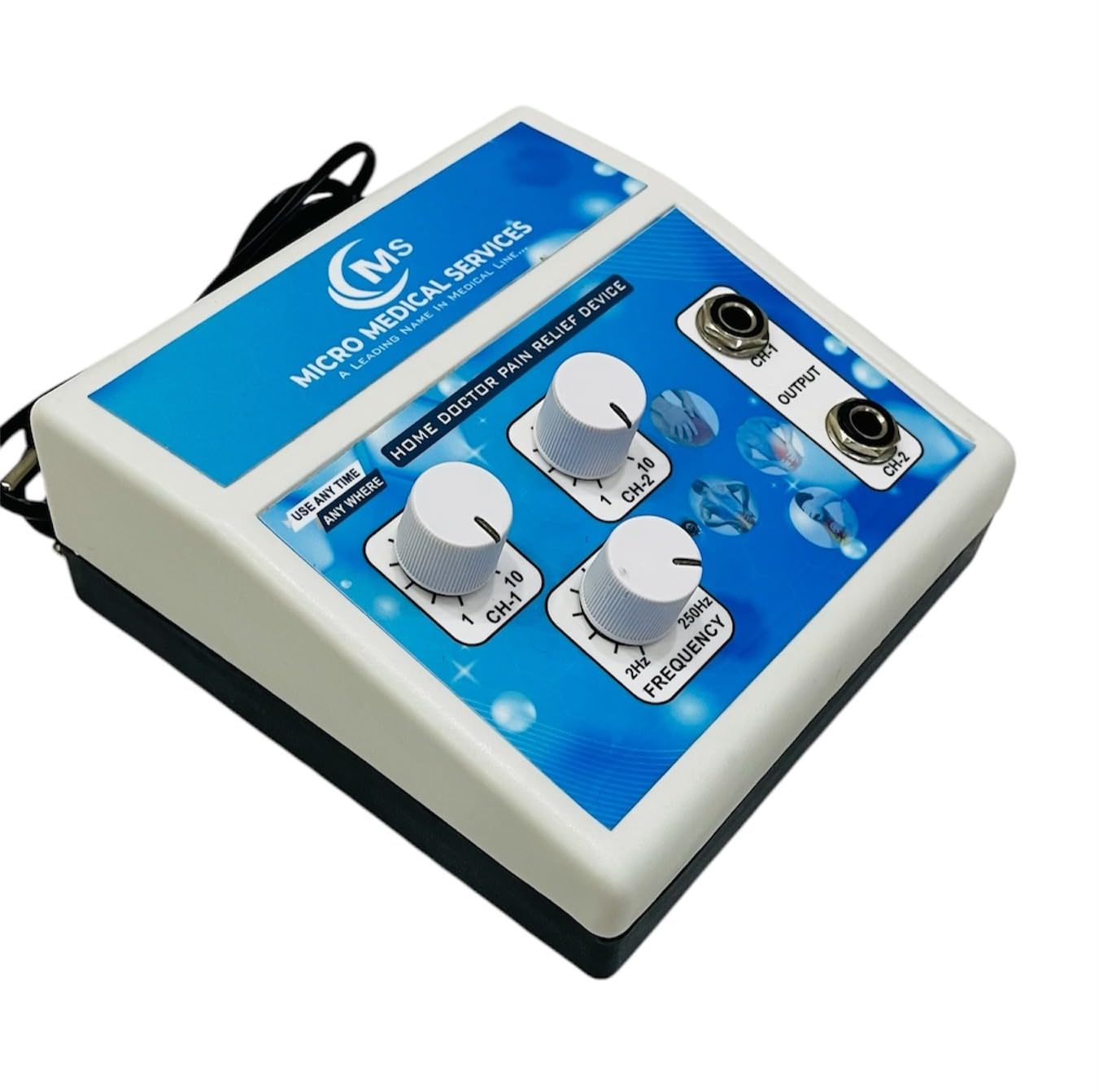 Micro Medical Services Mini Tens Dual (2) Channel Tens Machine for Physiotherapy, Muscle / Nervous Stimulating, Menstrual cramps, Post delivery back pain, period body pen, electotherapy tens for body pen relief one year warranty Micro Medical Services Mini Tens Dual (2) Channel Tens Machine for Physiotherapy, Muscle / Nervous Stimulating, Menstrual cramps, Post delivery back pain, period body pen, electotherapy tens for body pen relief one year warranty