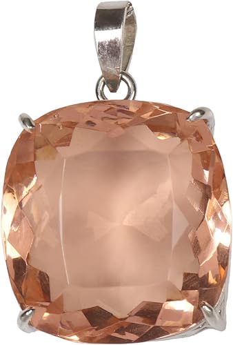 GEMHUB Colgante de piedras preciosas hechas a mano para mujer, plata de ley 925, colgantes de piedras preciosas sueltas genuinas para uso en