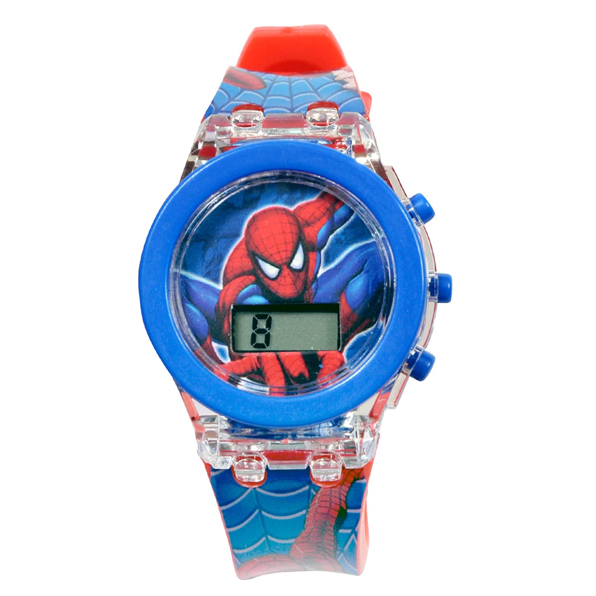 Mashoor Party Maker Digital Multicolour Unisex Kids Dial Avenger Captain America Spiderman Glowing Light Wrist Watch (B09B614JWP) Amazon Price History, Amazon Price Tracker