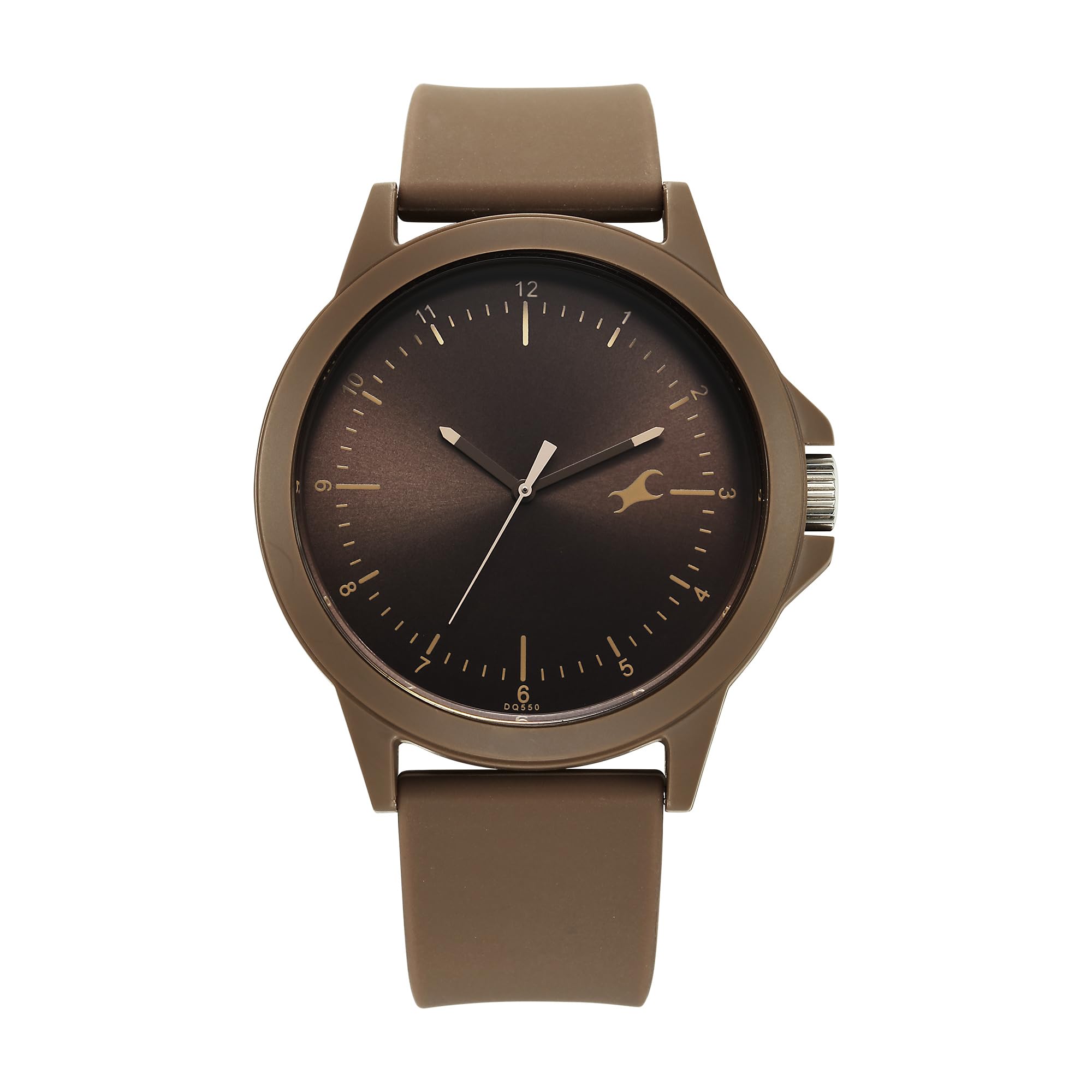 Fastrack Silicone Analog Brown Dial Mens Watch-38024Pp80W (B0DC6BGCCC) Amazon Price History, Amazon Price Tracker
