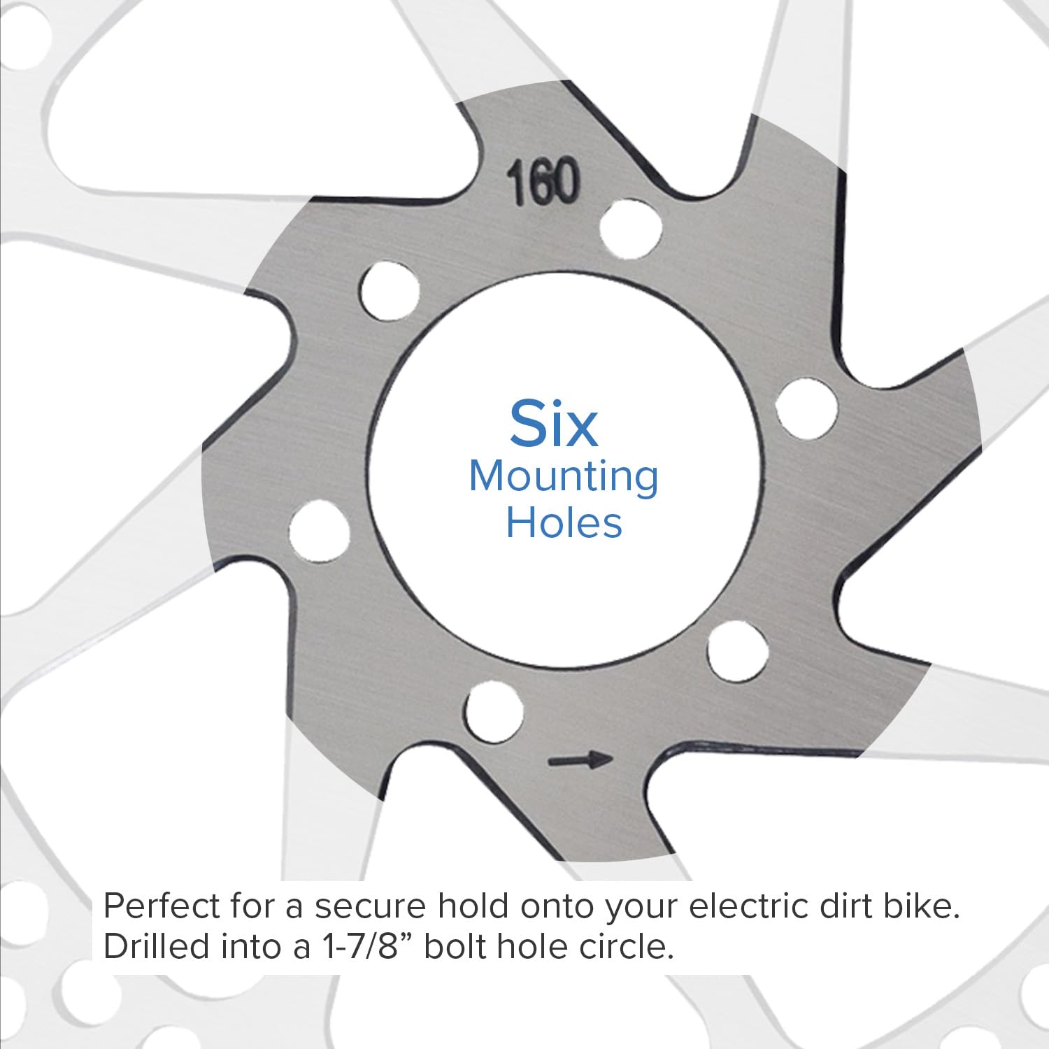 AlveyTech Front Brake Disc Rotor for Razor MX500 & MX650 Electric