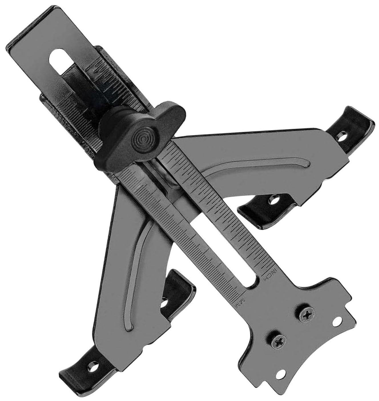 DNP618 Edge Guide For DeWalt DCW600B 20V Max XR Cordless Router, DWP611 Compact Router, Porter-CabLe 450 and 451, Quickly Attaches to Fixed Base